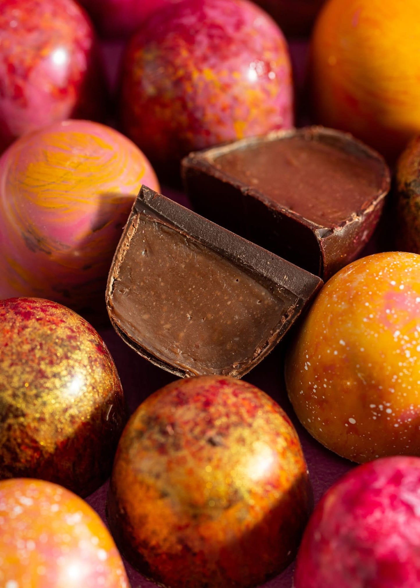 Spring Chocolate Selection - 9 Assorted Handmade Chocs