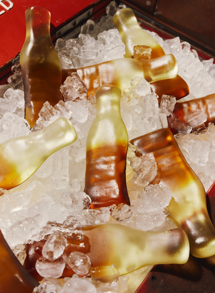 Cola Bottle in Glass