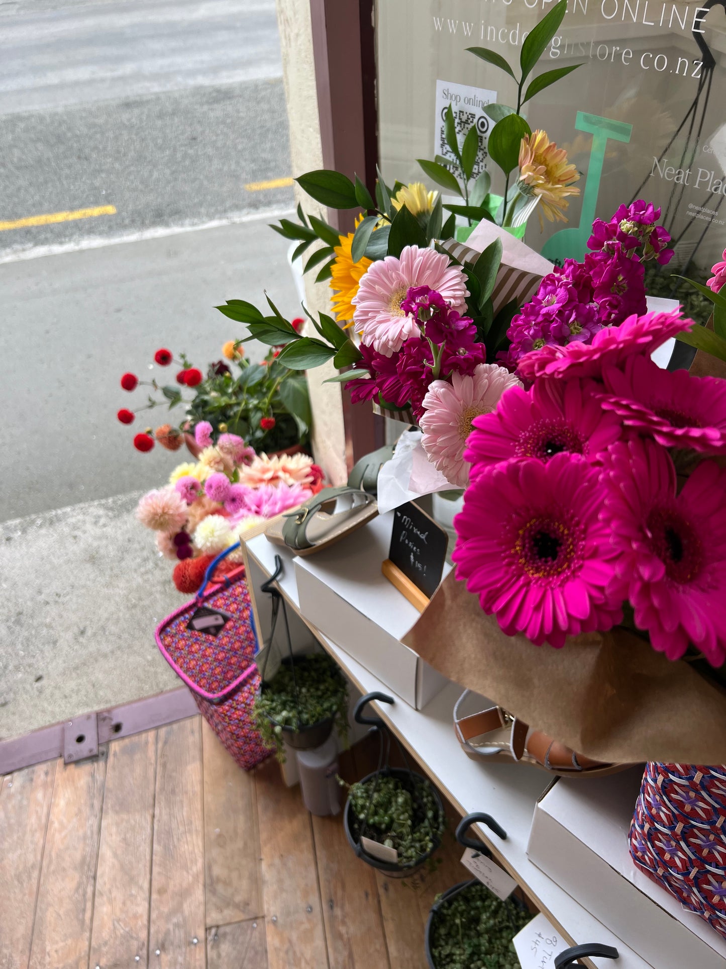 Bunch of fresh flowers - seasonal, assorted