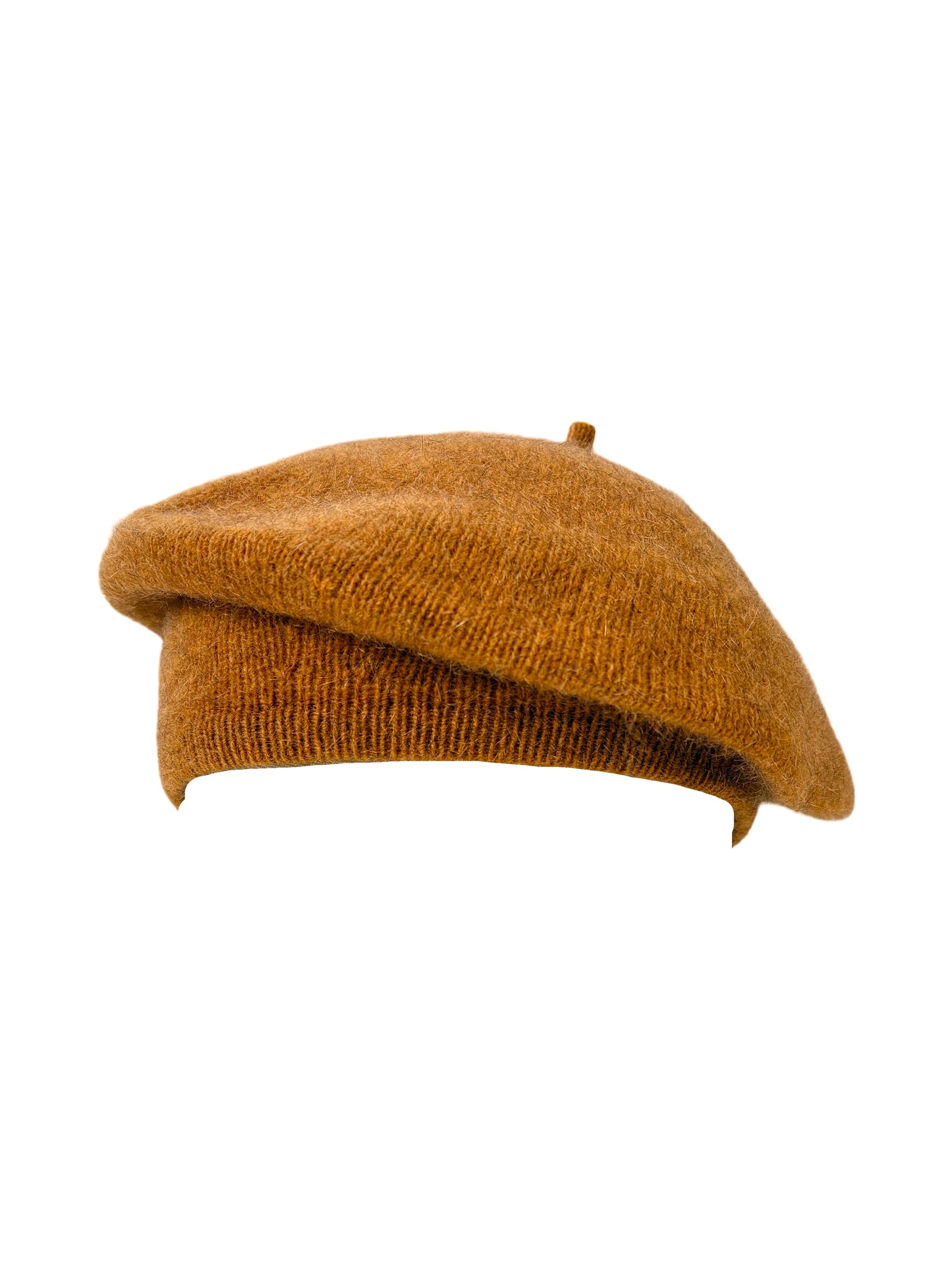 Possum Merino Beret - Gold