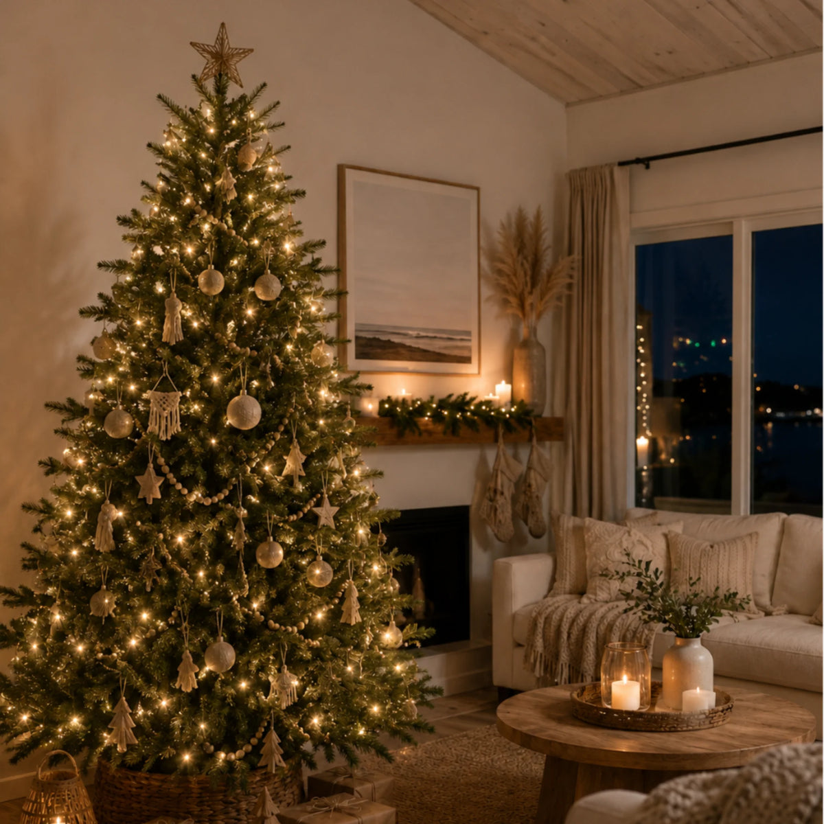 Outdoor Fairy Lights - Black Cable - 20m