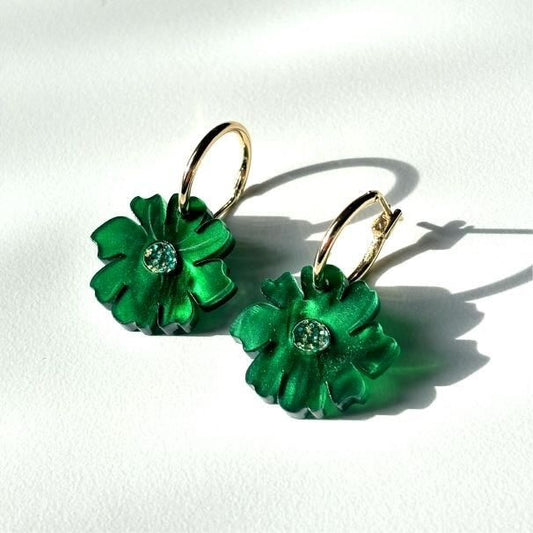 Wildflower Earrings - Leaf