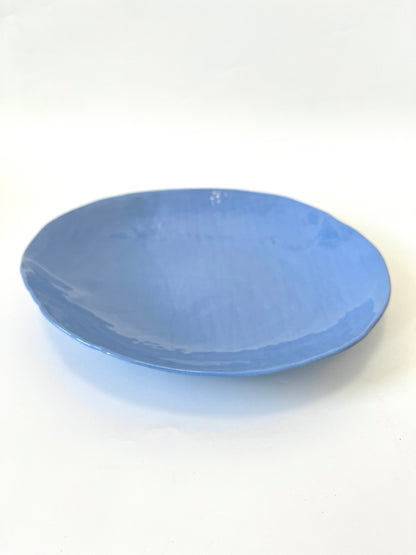 Hydrangea Blue Bowl - One of a Kind Ceramic - 27cm
