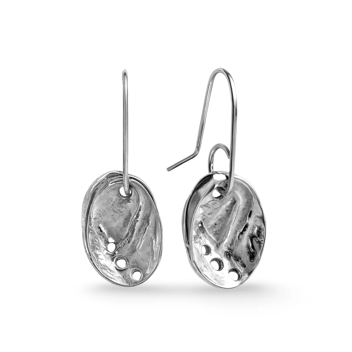 Silver Baby Paua Earrings