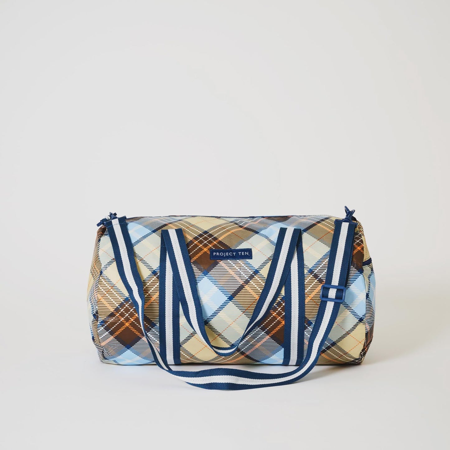 Barrel Bag - Country Plaid