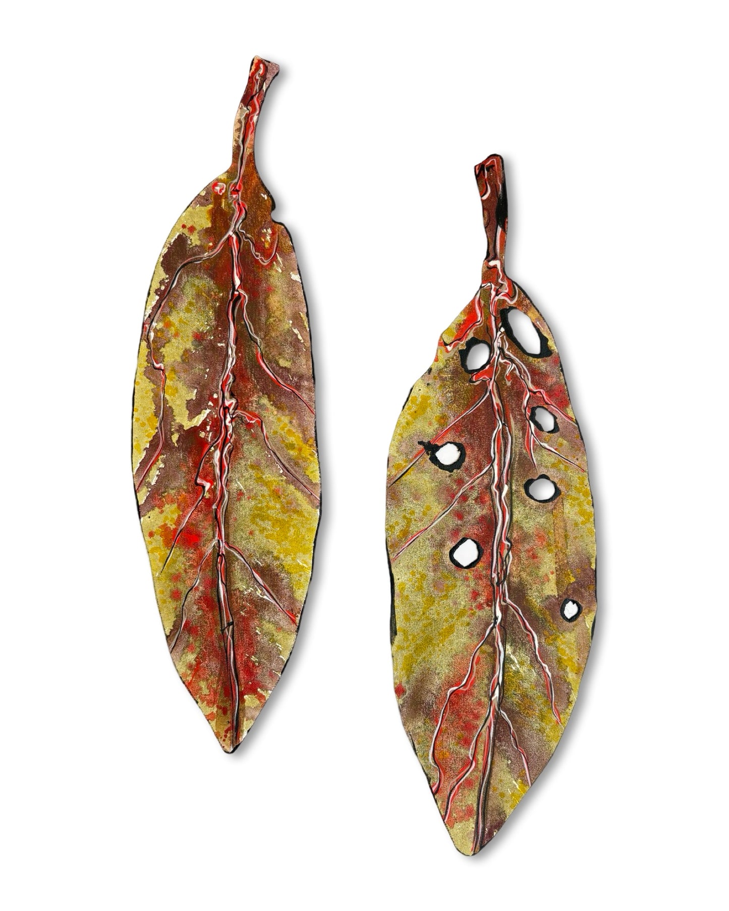 Medium Pohutukawa Leaf (21719)