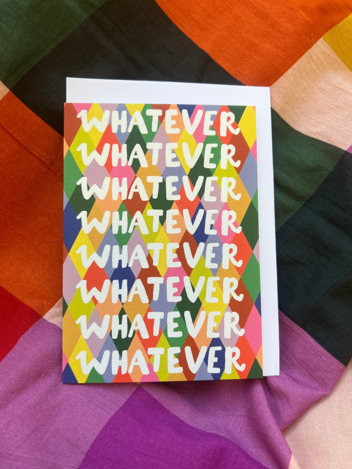 Whatever - illustrated card by Crissie Rodda