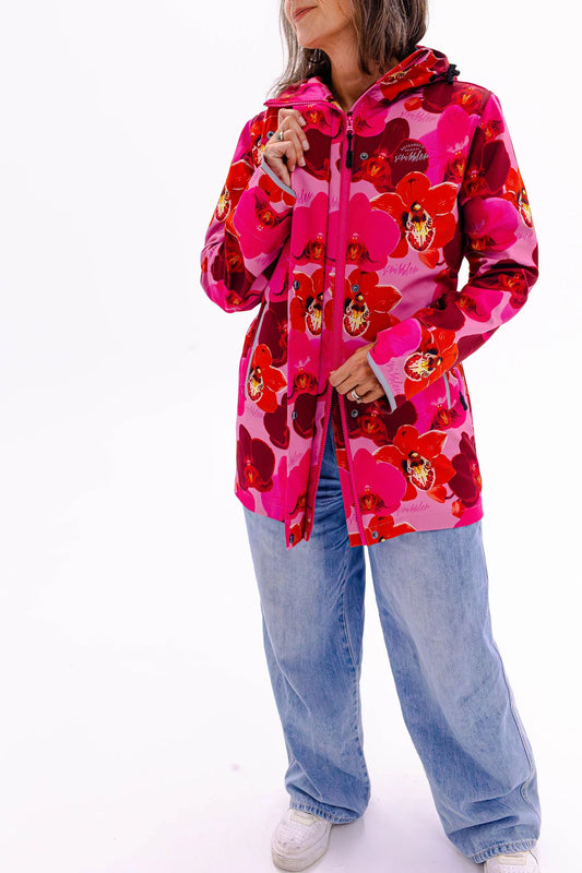 Orquidea Fleece bonded Coat