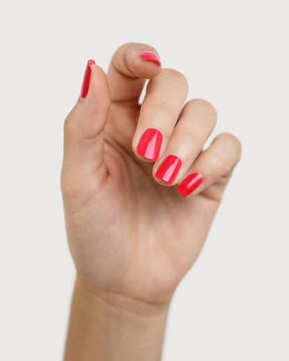 "Dance" Bright Pink Topaz Creme Nail Polish - 10ml