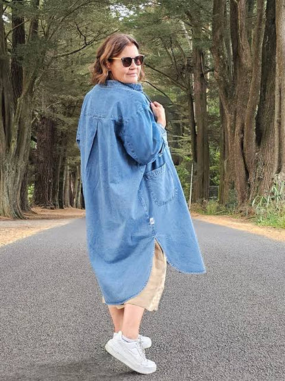 Denim Duster by Hello Friday