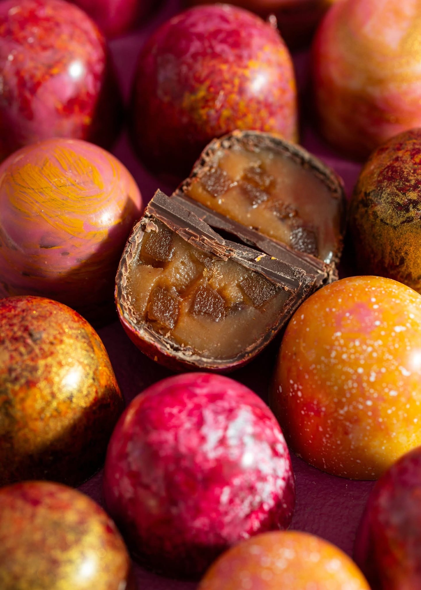 Spring Chocolate Selection - 9 Assorted Handmade Chocs