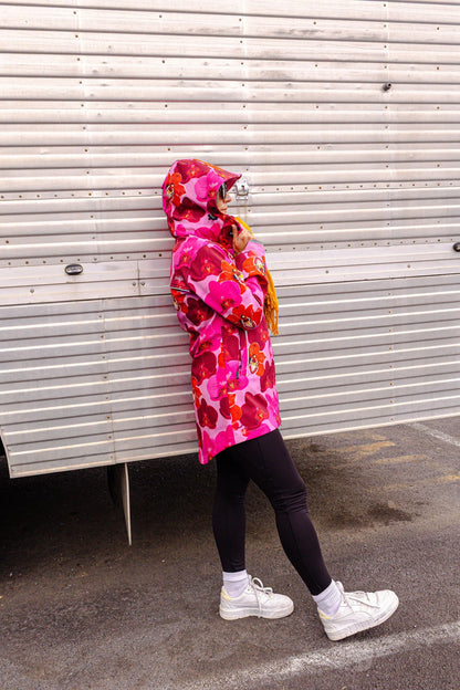 Orquidea Fleece bonded Coat