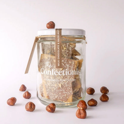 Milk Chocolate Hazelnut Toffee - Jar, 200g