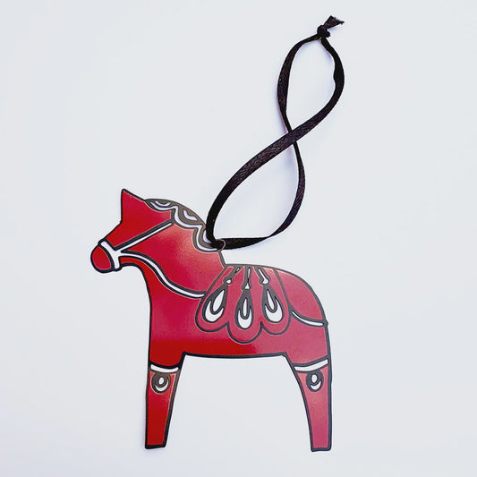 Dala Horse Christmas Ornament