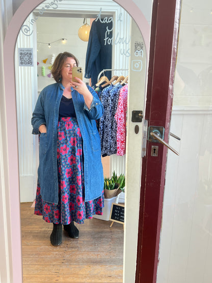 Denim Duster by Hello Friday