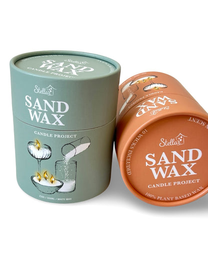 Sand Wax Candle Project