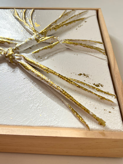 "The Ties That Bind II - Connection", Original painting by Elizabeth Marshall - 30cm x 30cm
