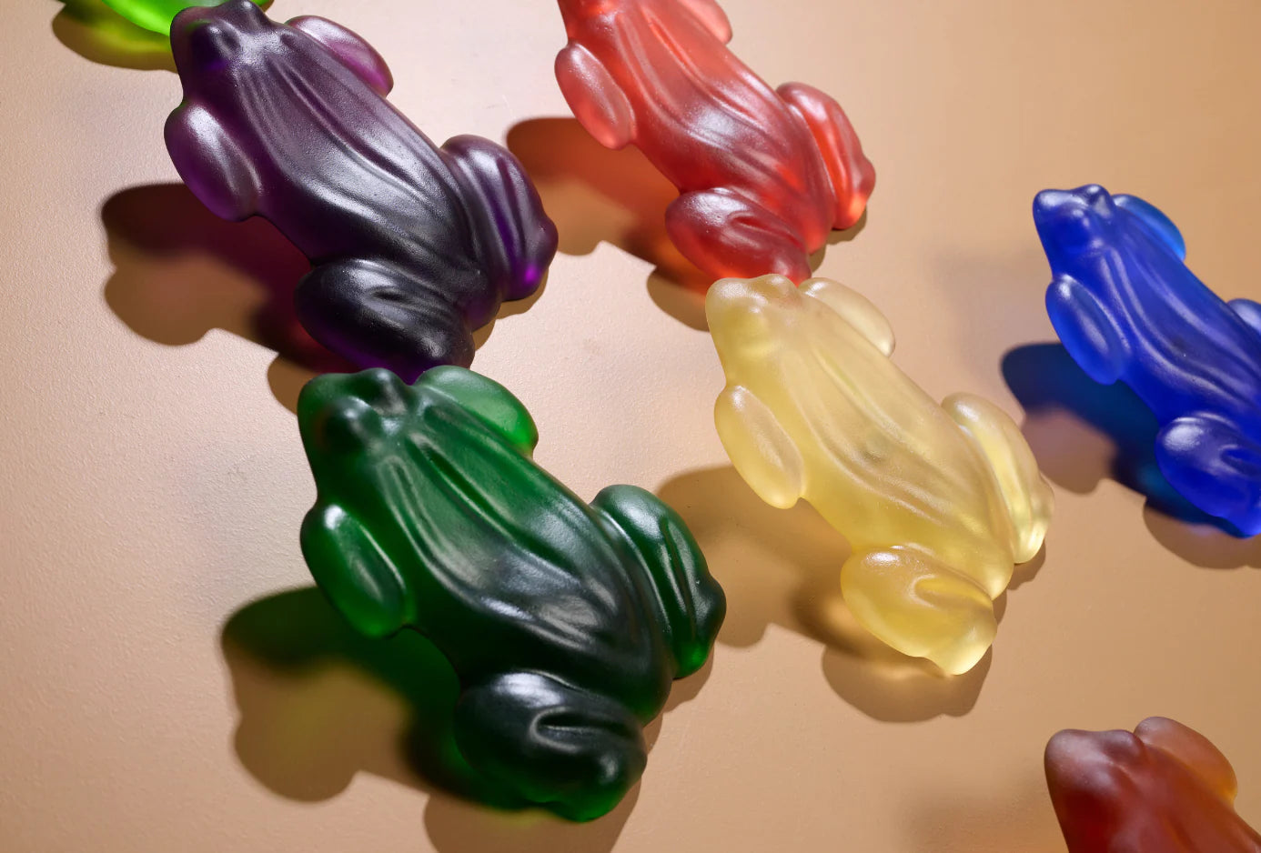 Lime Froggie - Glass Candy artwork by Simon Lewis Wards