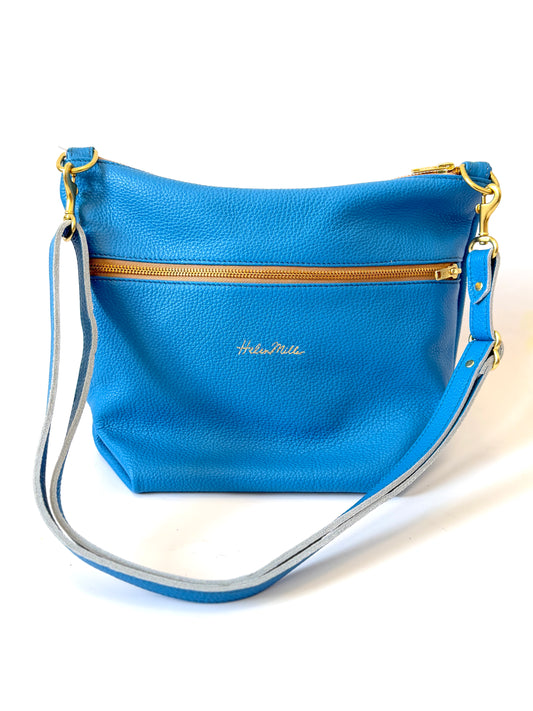 Mega Tuck - Sky Blue Leather