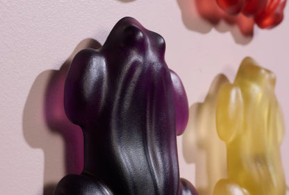 Orange Froggie - Glass Candy artwork by Simon Lewis Wards