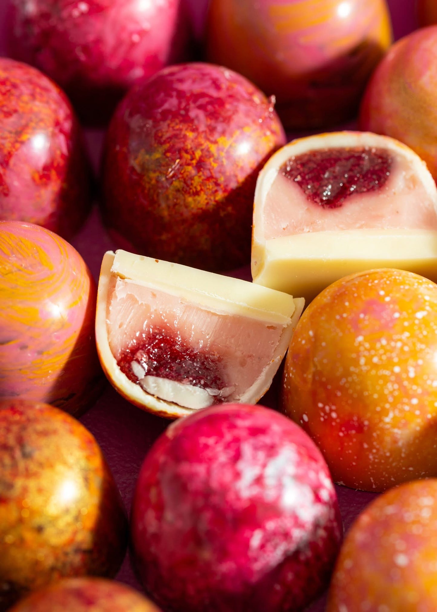 Spring Chocolate Selection - 9 Assorted Handmade Chocs