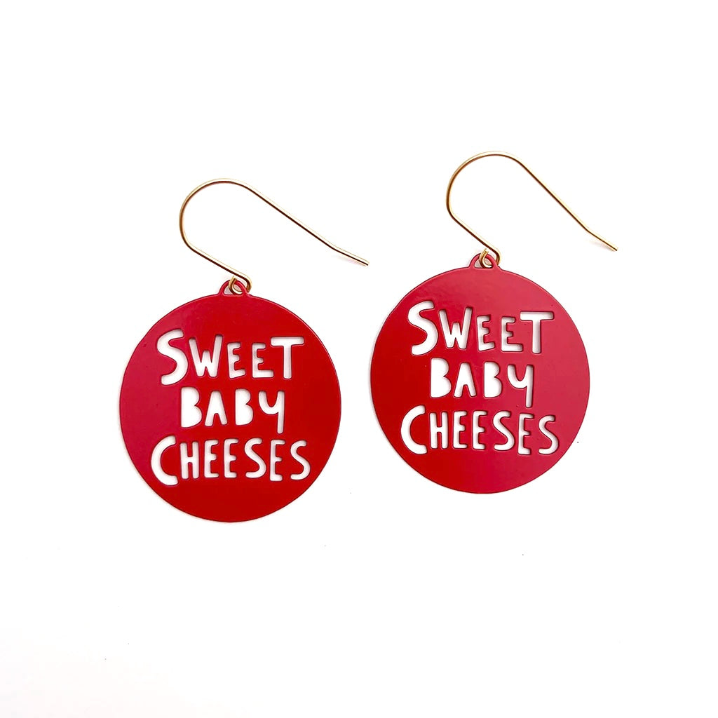 Mini Sweet Baby Cheeses Earrings