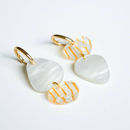 Dune Earrings - Pearl