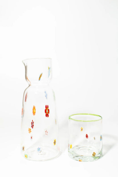 Handblown Glass "Cassie" Carafe