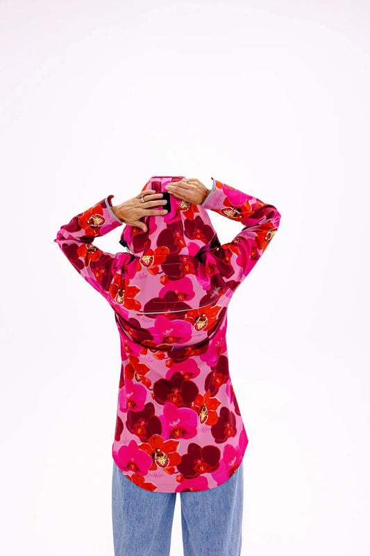 Orquidea Fleece bonded Coat
