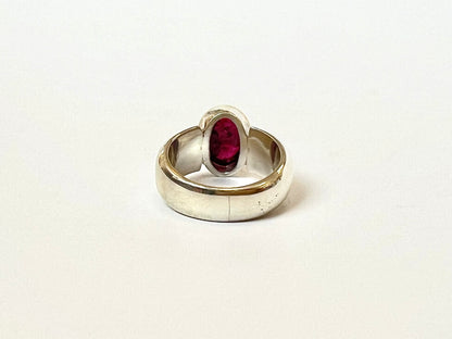 Cabochon Tourmaline in Yellow & Sterling Silver (CI-008)