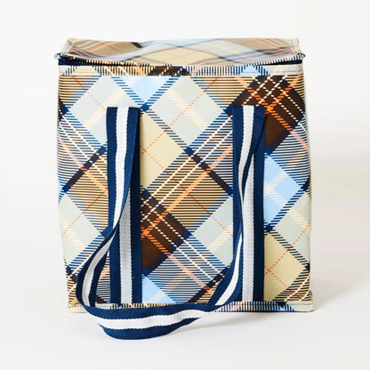 Medium Insulated Tote - Country Plaid