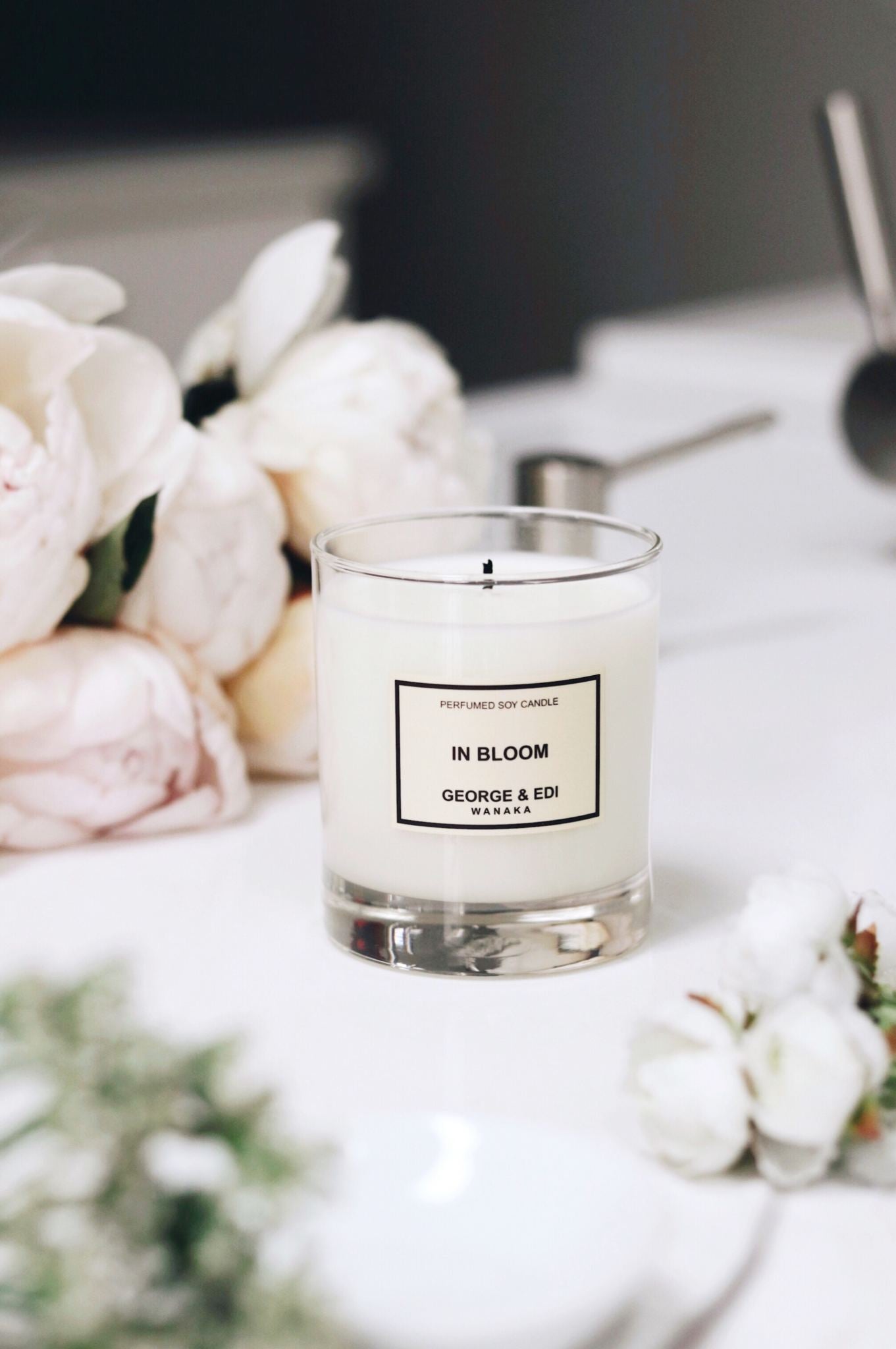 In Bloom Perfumed Soy candle by George & Edi