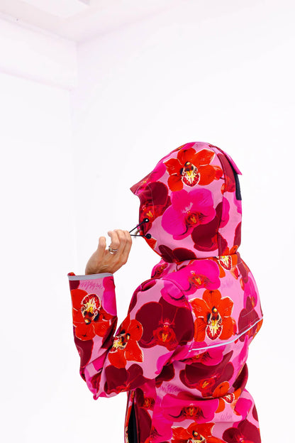 Orquidea Fleece bonded Coat