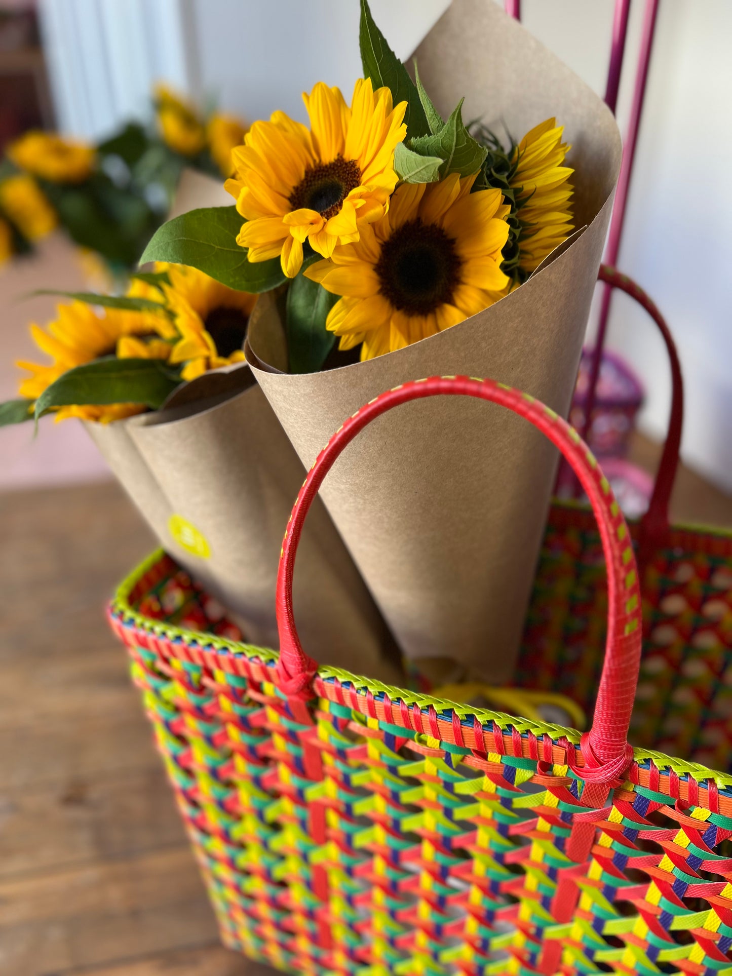 Bunch of fresh flowers - seasonal, assorted