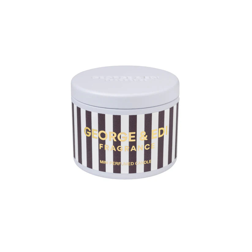 Ebony Perfumed Mini Soy Candle by George & Edi