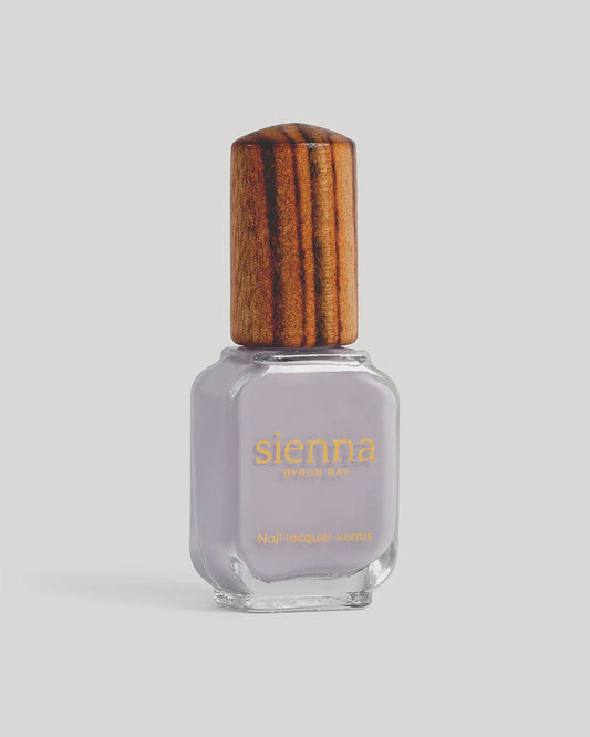 "Eternal" Grey-Purple Thistle Creme Nail Polish - 10ml