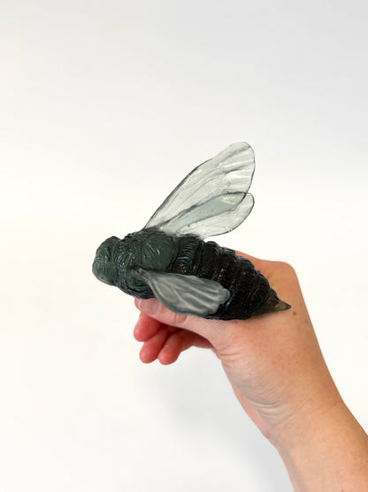 Bee - Storm - Glass wall artwork by Luke Jacomb Studio