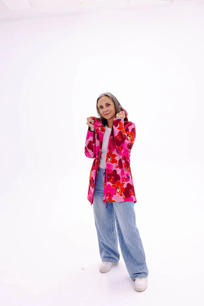 Orquidea Fleece bonded Coat