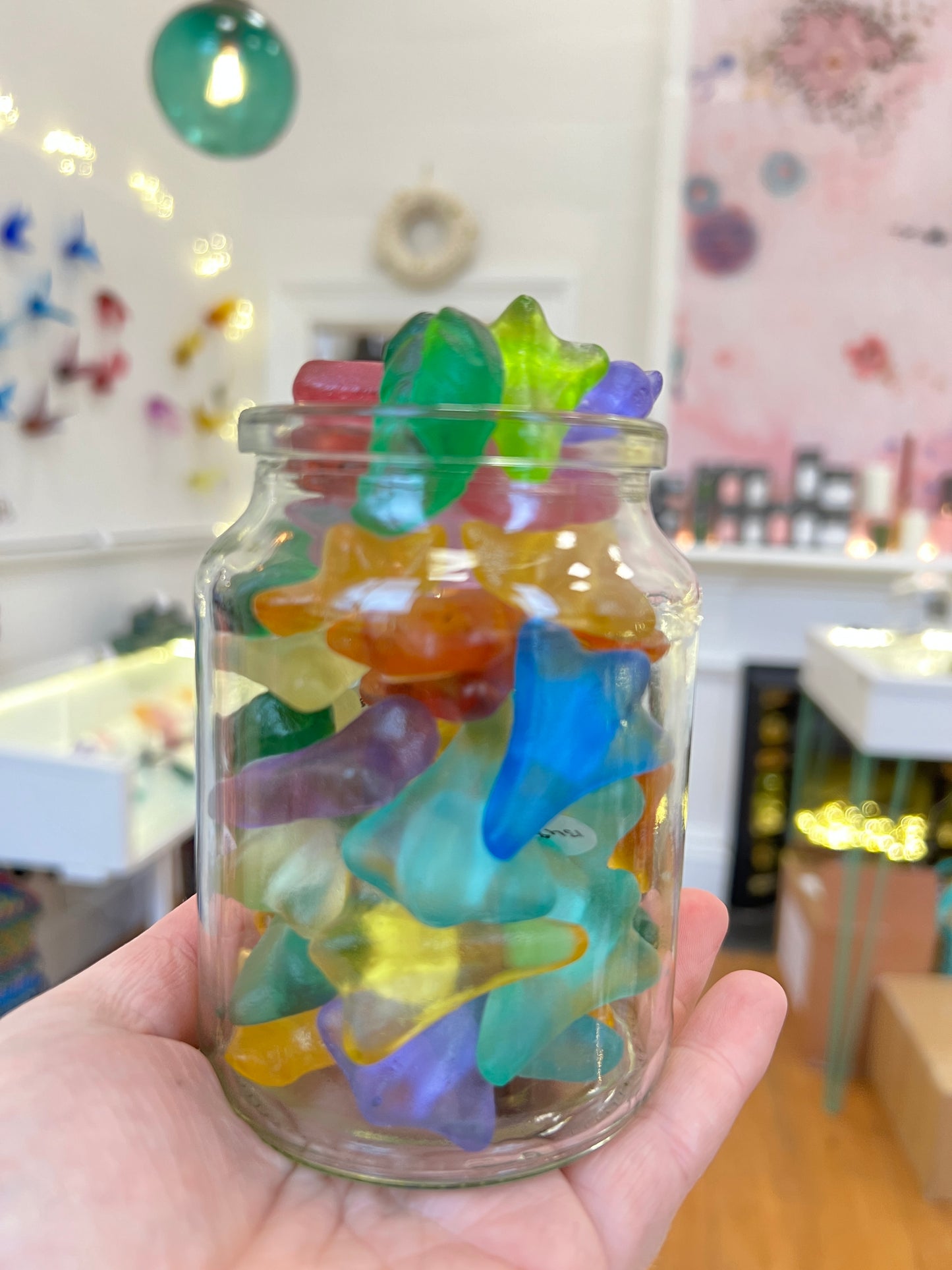 Single Mixed Lollies in Glass
