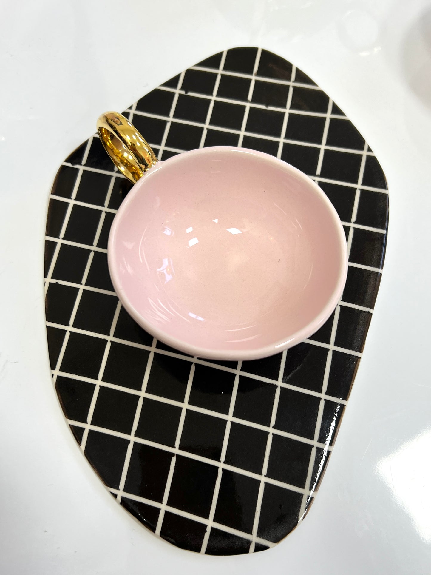 "With Pleasure #3" Ceramic Tray