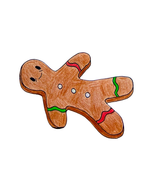 'Flat Out' - Christmas Card illustrated by Jemimadidit