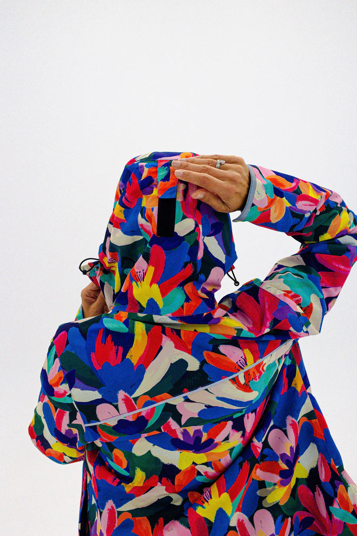 Fleur Mesh-Lined Raincoat