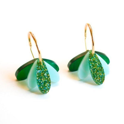 Happy Hour Earrings - Green