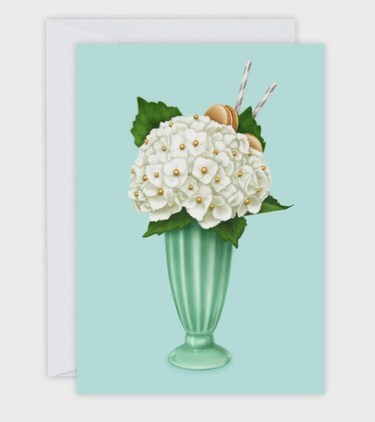 "Hokey Pokey Hydrangea" Greeting Card