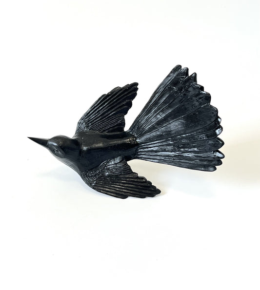 Fantail / Pīwakawaka - Black
