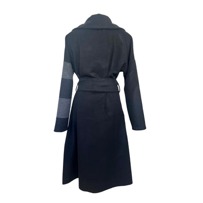 One-Off "Niki" Coat - Black/Grey