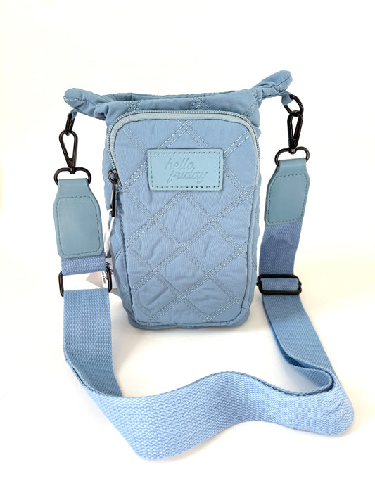 Cross-body bottle bag - Sky Blue