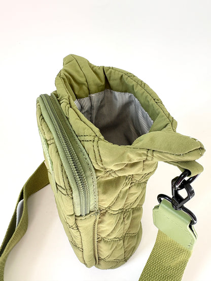 Cross-body bottle bag - Sage