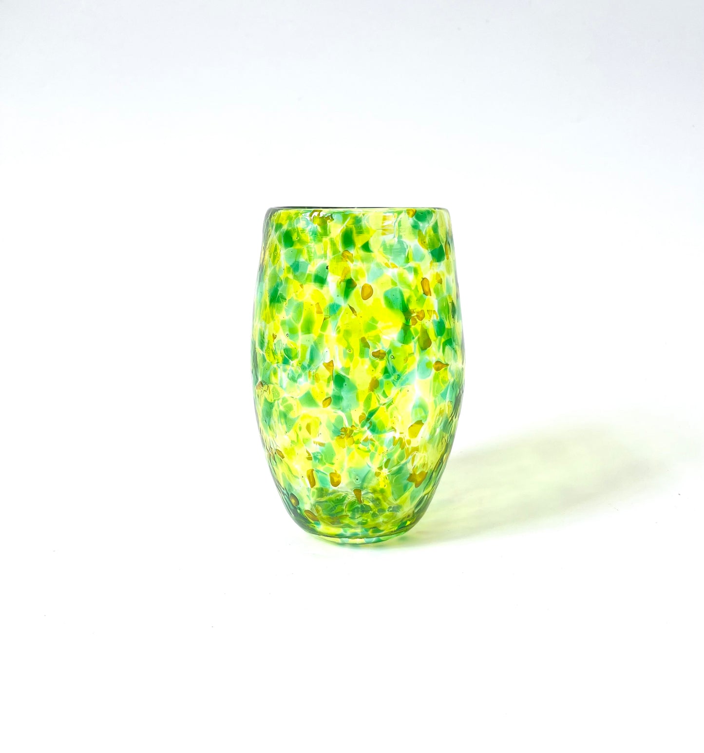 Handblown Glass Tumbler - Peridot