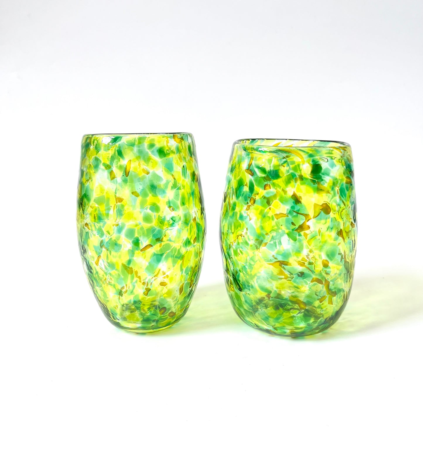 Handblown Glass Tumbler - Peridot